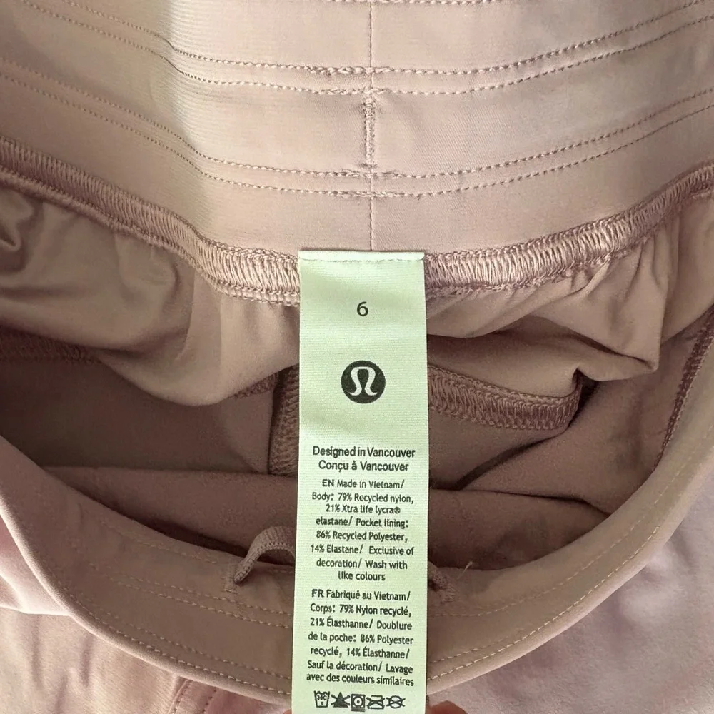 Lululemon Adapted State High-Rise Jogger *Full Length in Rose Blush, Size 6 - Picture 3 of 5